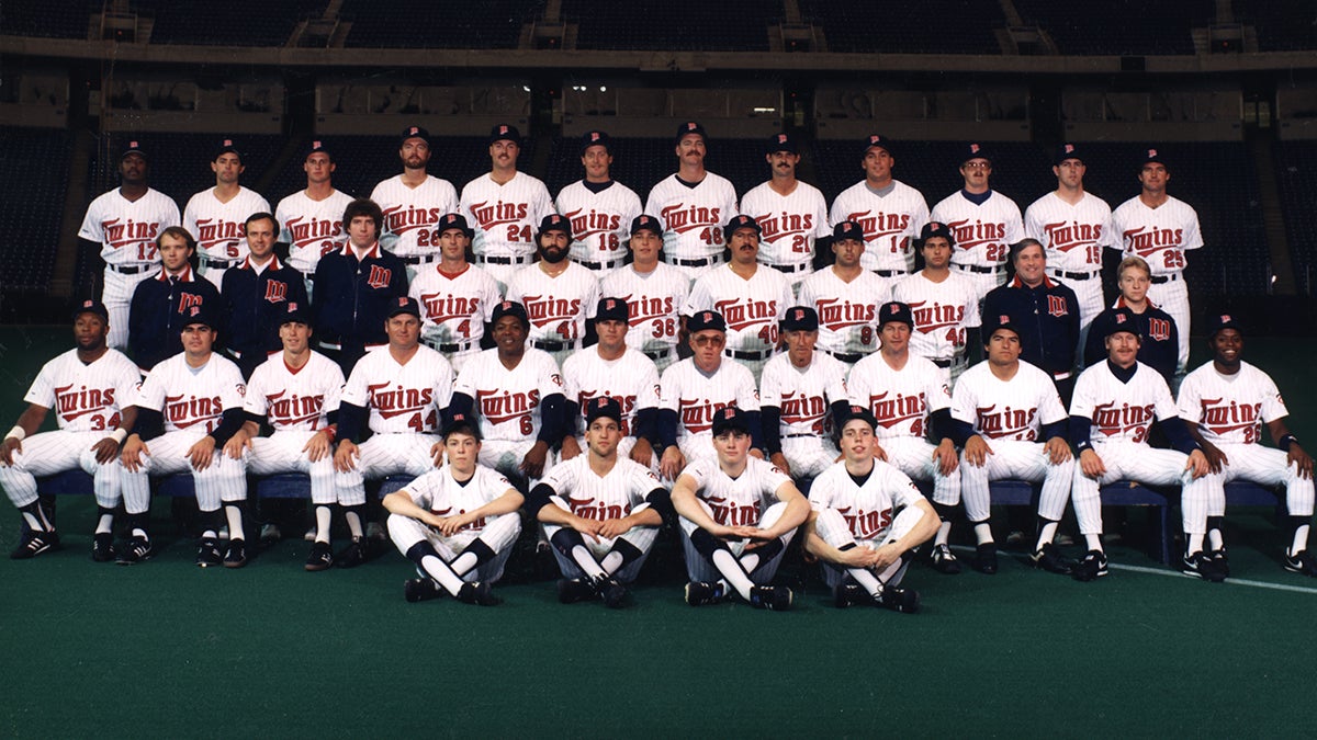 1987 Minnesota Twins team portrait